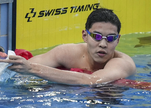 一鸣惊人！温州17岁小将游泳世锦赛创佳绩
