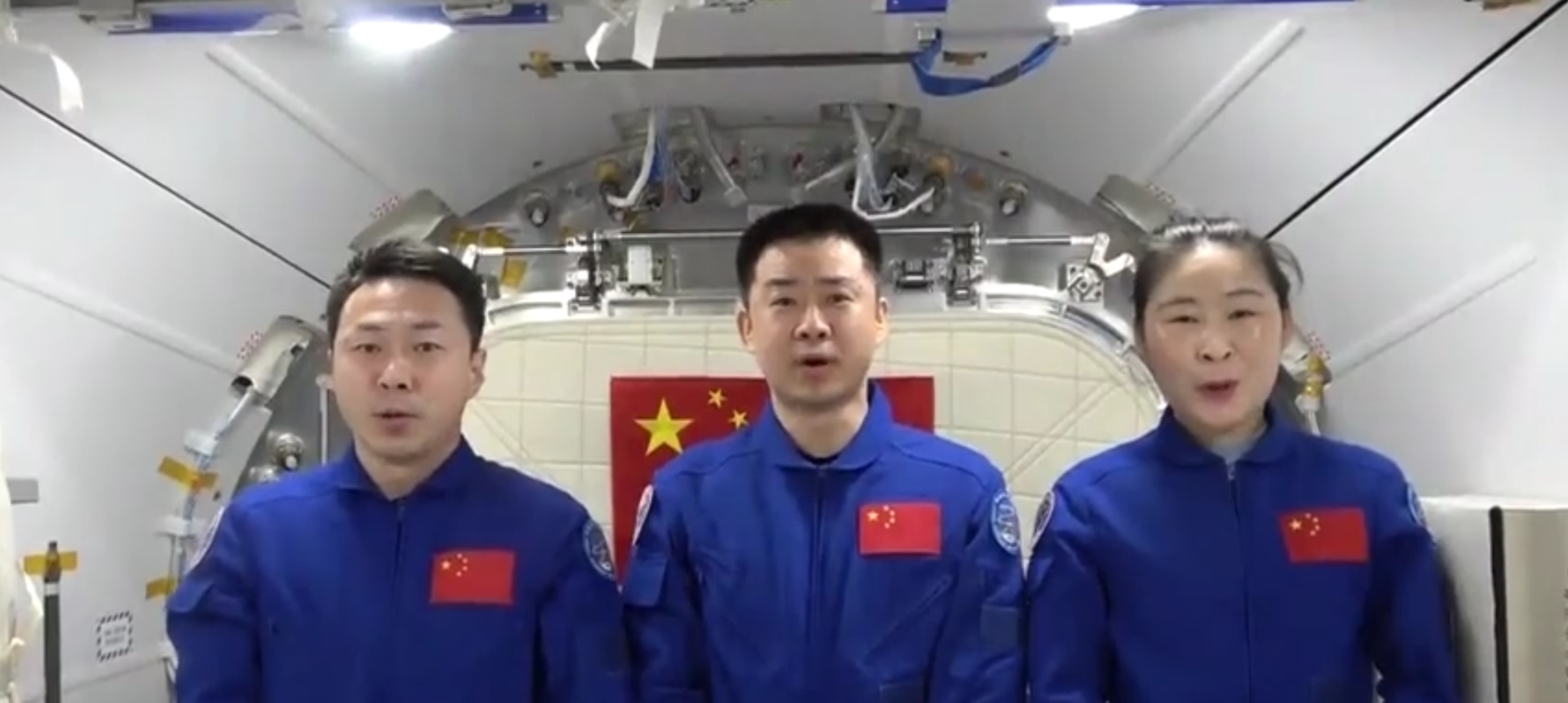 神舟十四号乘组：中国空间站等你来出差！
