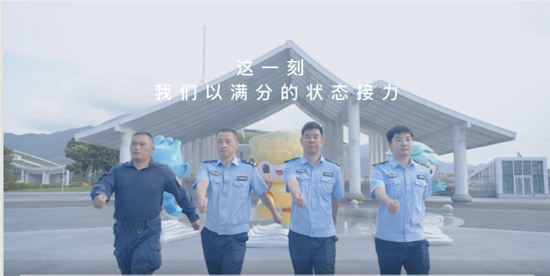 瓯海“超燃跑男团”：跑好亚运保驾护航新赛道