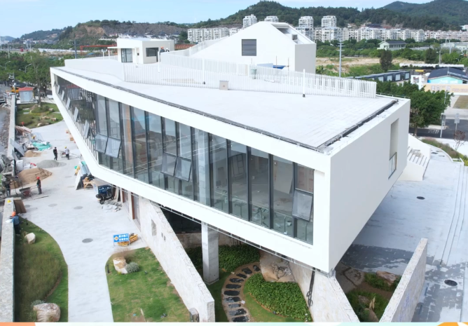 海上陽臺花園餐廳即將完工