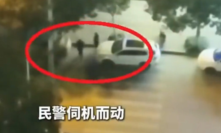 温州警方空地联动抓捕现场堪比大片