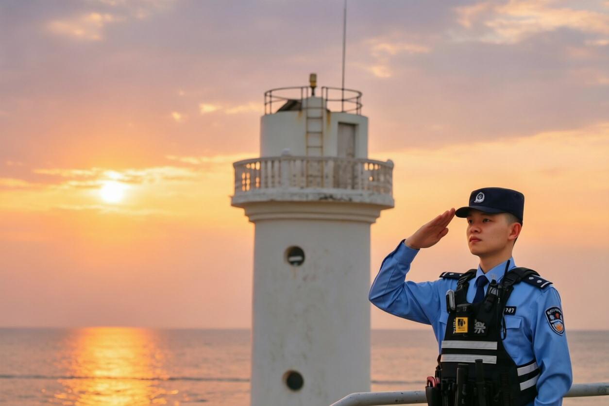 孙家辉:灯塔下的守岛人